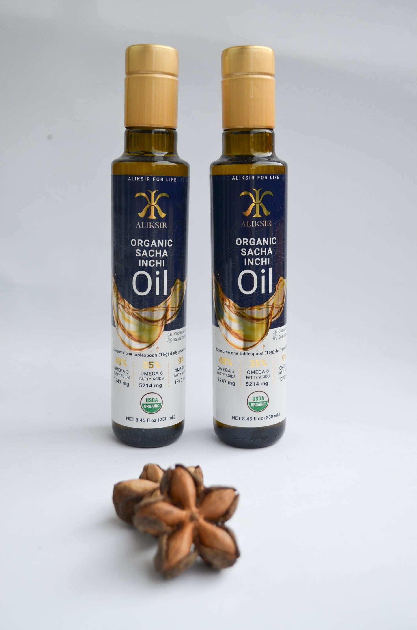 ORGANIC SACHA INCHI OIL (250 ml) Pack of 2