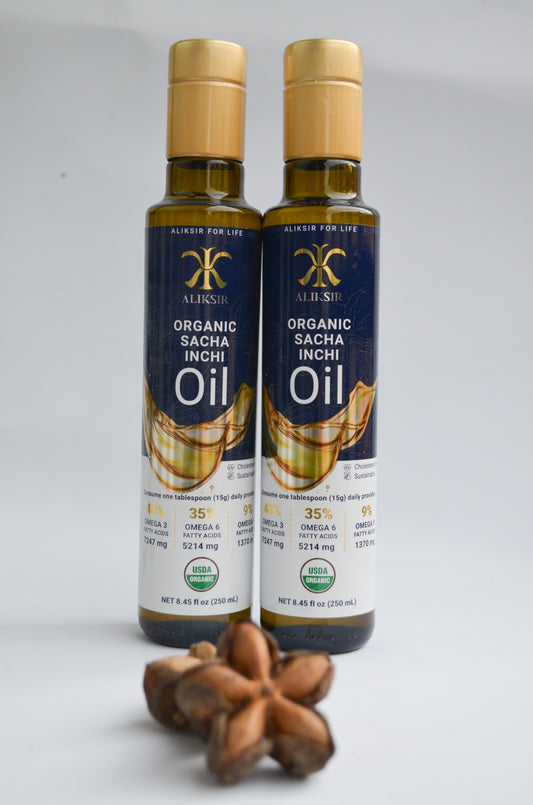 ORGANIC SACHA INCHI OIL (250 ml) Pack of 2