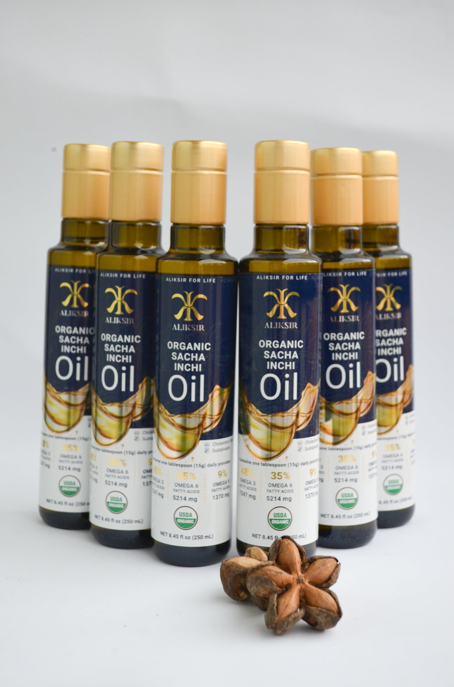 ORGANIC SACHA INCHI OIL (250 ml) Pack of 6