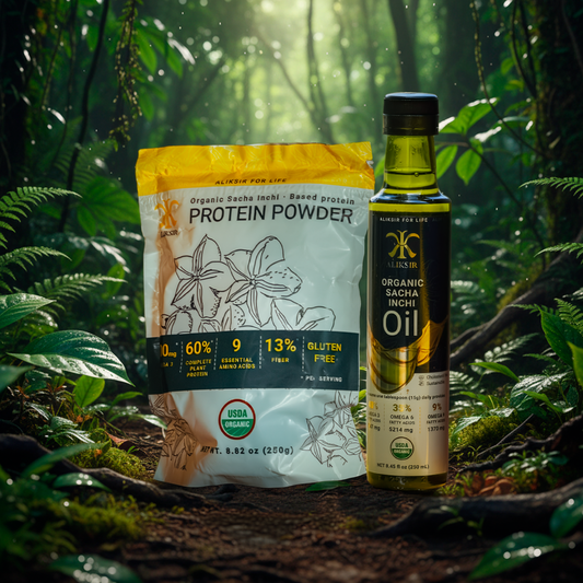 1 SACHA INCHI PROTEIN + 1 SACHA INCHI OIL