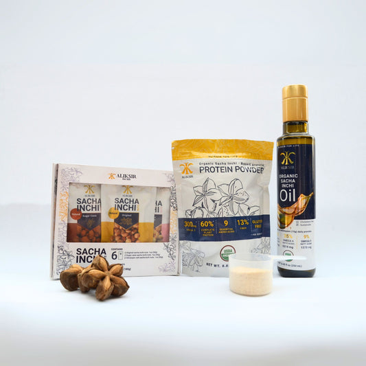 SACHA INCHI (1 PROTEIN + 1 OIL + 1 SNACK BOX)