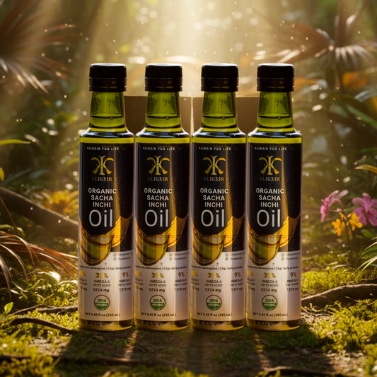 ORGANIC SACHA INCHI OIL (250 ml) Pack of 4