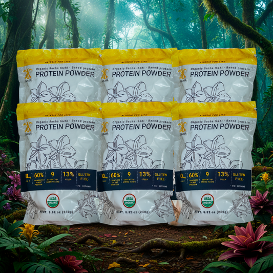 ORGANIC SACHA INCHI PROTEIN POWDER (250 g) Pack of 6