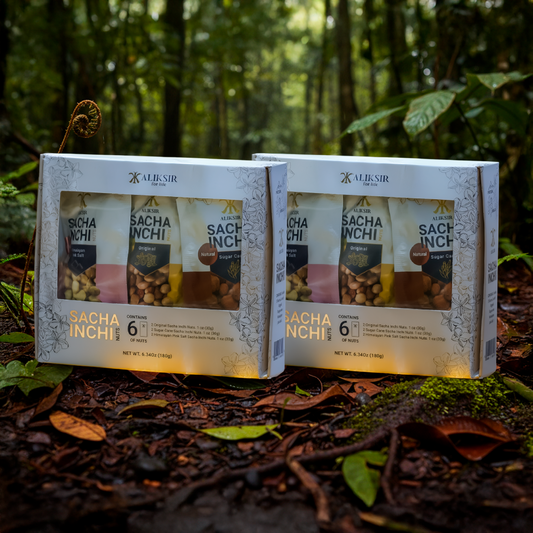 SACHA INCHI SNACK VARIETY BOX (6 PACKS) Pack of 2